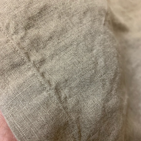 Vintage Ann Taylor Linen Tunic Blouse - Picture 5 of 11